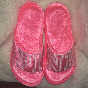 Pink slippers